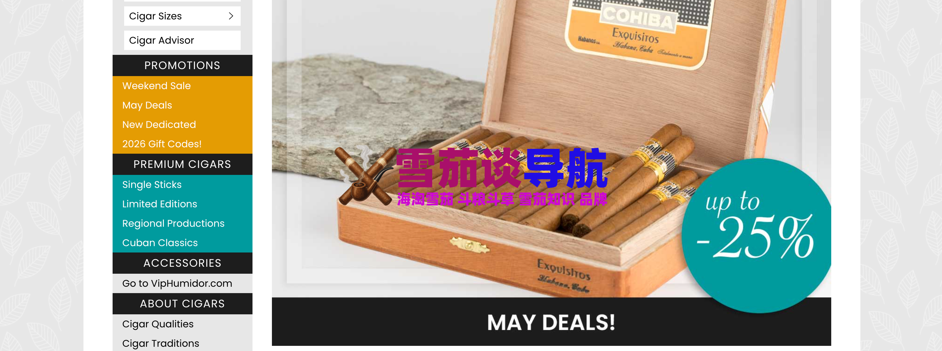 VIP站雪茄